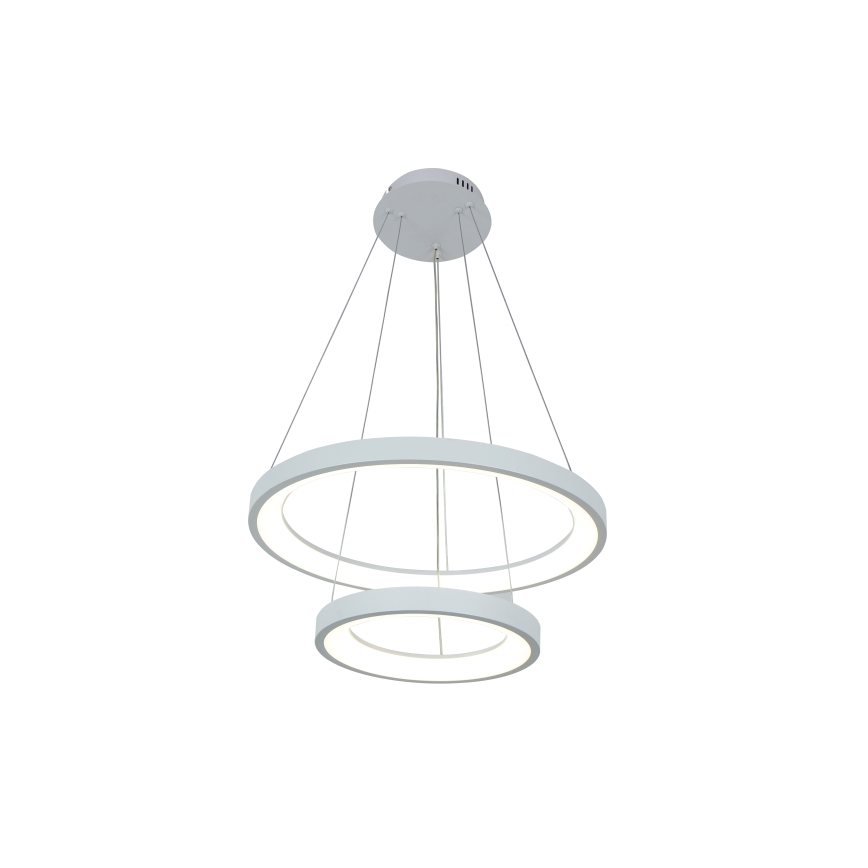 Brilagi - hämardatav LED-riputuslühter kaabliga FALCON SLIM LED/68W/230V 3000-6500K läbimõõt 50 cm valge + kaugjuhtimispult