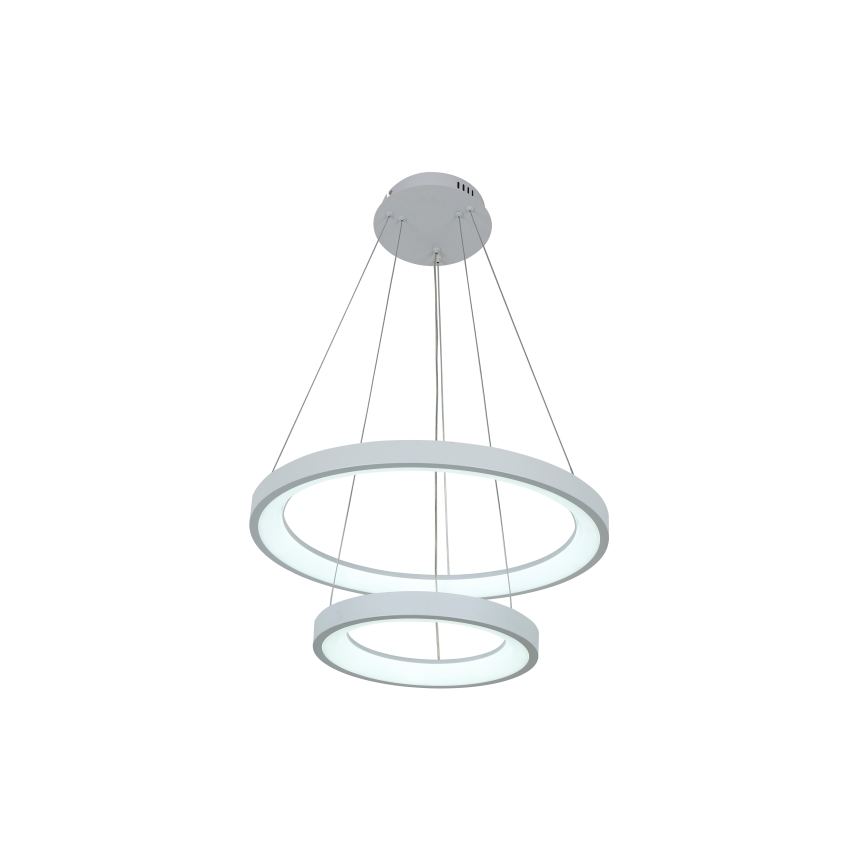 Brilagi - hämardatav LED-riputuslühter kaabliga FALCON SLIM LED/68W/230V 3000-6500K läbimõõt 50 cm valge + kaugjuhtimispult