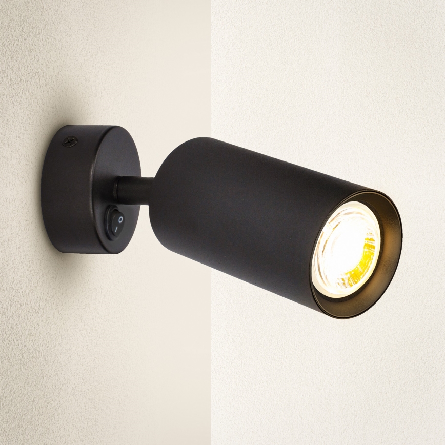 Brilagi - LED hämardatav seinapunktvalgusti SELE 1xGU10/6,5W/230V 2700-6500K must