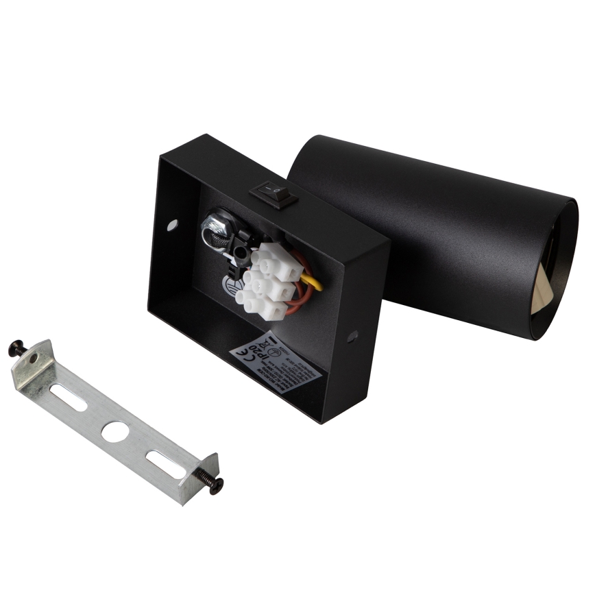Brilagi - LED RGBW hämardatav seinaspott SELE 1xGU10/4,8W/230V 3000K must + kaugjuhtimispult