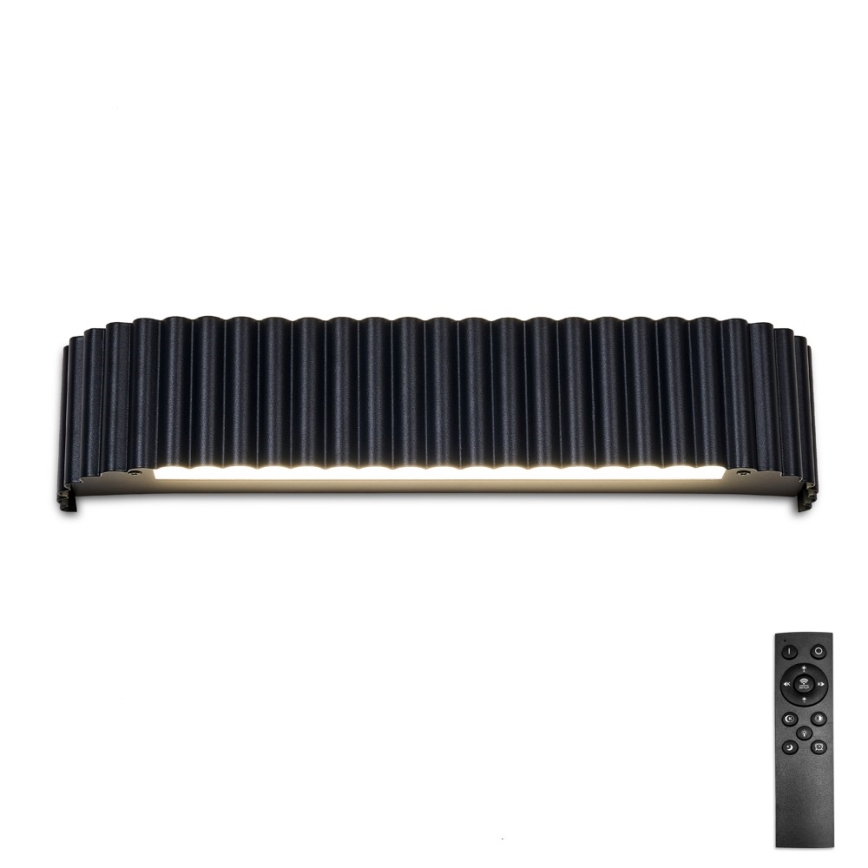 BRILAGI - hämardatav LED-seinavalgusti FALCON MODERN LED/14W/230V 3000-6000K 40 cm must + kaugjuhtimispult