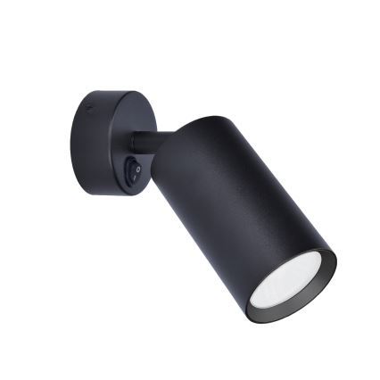 Brilagi - LED RGBW hämardatav seinapunktvalgusti SELE 1xGU10/4,8W/230V 3000K must + kaugjuhtimispult