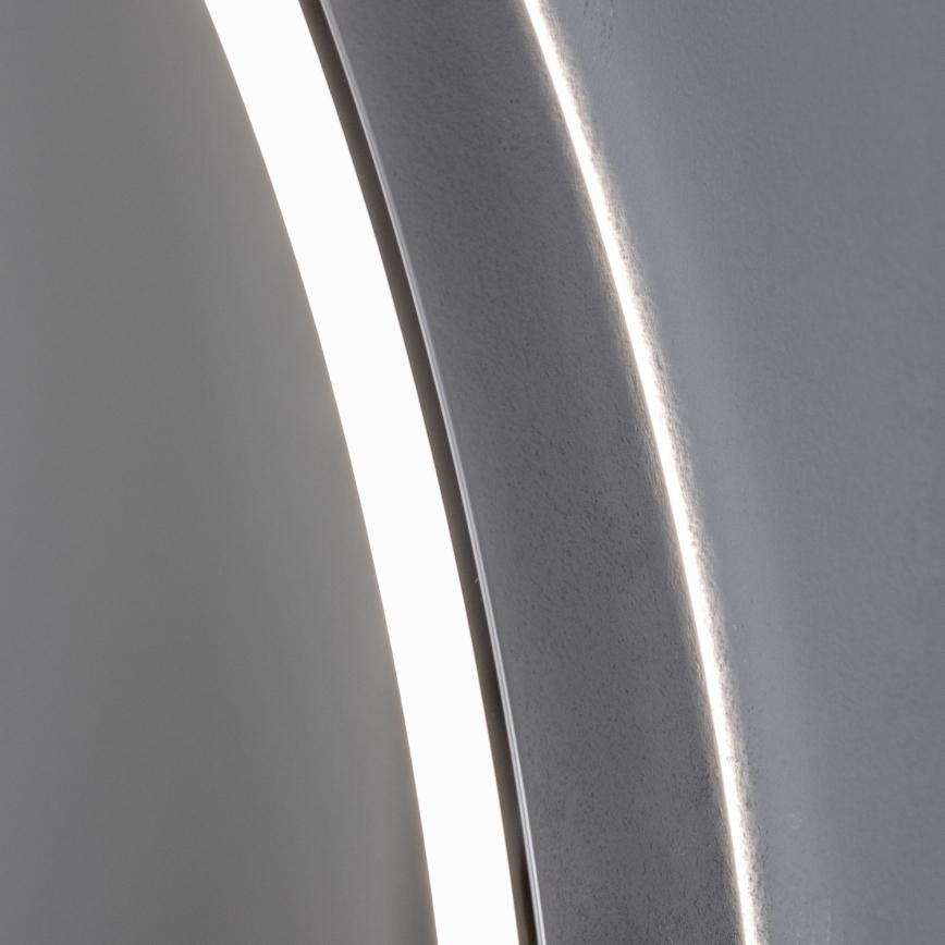 Brilagi - LED hämardatav soojendusega vannitoapeegel taustvalgustusega ALU PRO LED/18W/230V läbimõõt 60 cm 3000/4000/6500K IP44 läikiv kroom CRI 90