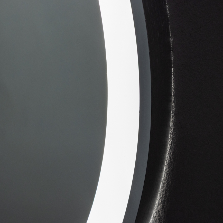 Brilagi - LED-hämardatav vannitoapeegel soojendusega ja taustvalgustusega ALU PRO LED/18W/230V läbimõõt 60 cm 3000/4000/6500K IP44 mattkroom CRI 90