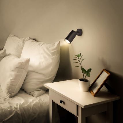 Brilagi - LED RGBW Hämardatav suunavalgusti SELE 1xGU10/4,8W/230V 3000K must + kaugjuhtimispult