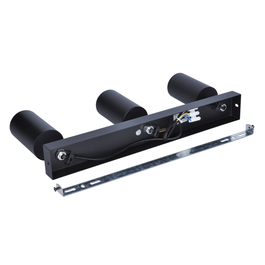 Brilagi - LED RGBW hämardatav spotvalgusti SELE 3xGU10/4,8W/230V 3000K must/kuldne + kaugjuhtimispult