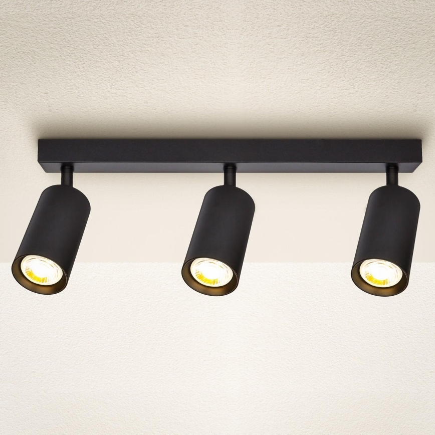 Brilagi - LED hämardatav suunavalgusti SELE 3xGU10/6,5W/230V 2700-6500K must