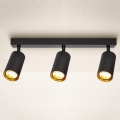 Brilagi - LED-hämardatav suunavalgusti SELE 3xGU10/6,5W/230V 2700-6500K must/kuldne