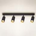 Brilagi - LED-hämardatav suunavalgusti SELE 4xGU10/6,5W/230V 2700-6500K must/kuldne