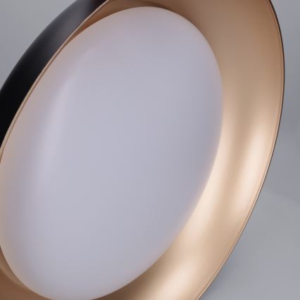 Brilagi - LED hämardatav laelamp ALVA, 48 W, 230 V, 3000–6500 K, läbimõõt 51 cm, must + kaugjuhtimispult