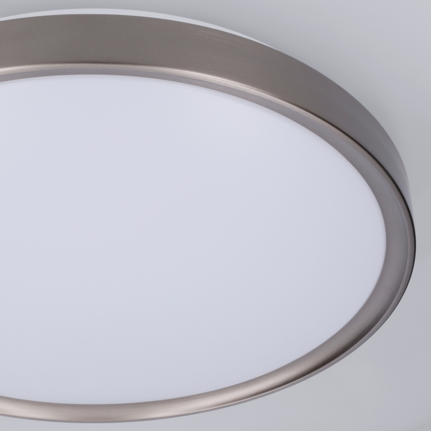 Brilagi - FANCIA hämardatav LED-laelamp LED/48W/230V 3000-6500K läbimõõt 39 cm hõbedane + puldiga