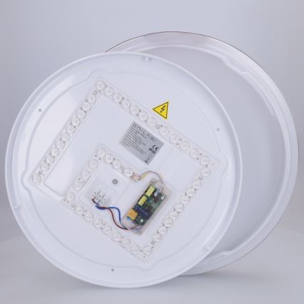 Brilagi - FANCIA hämardatav LED-laelamp LED/48W/230V 3000-6500K läbimõõt 39 cm hõbedane + puldiga
