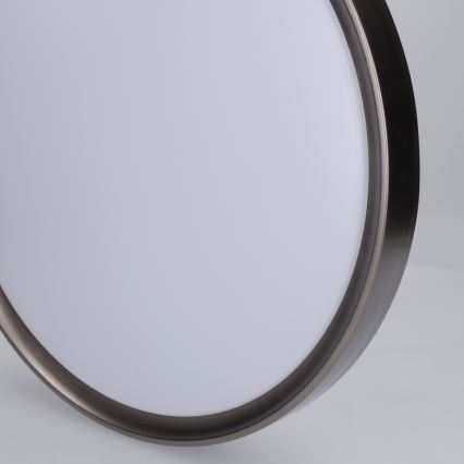 Brilagi - LED hämardatav laevalgusti FANCIA LED/48W/230V 3000-6500K läbimõõt 39 cm antratsiit + kaugjuhtimispult