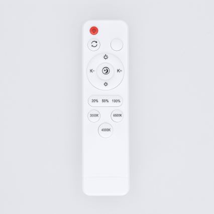 Brilagi - LED hämardatav laevalgusti FANCIA LED/48W/230V 3000-6500K läbimõõt 39 cm antratsiit + kaugjuhtimispult