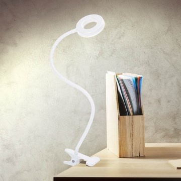 Brilagi - LED Hämardatav valgusti klambriga ORBELA LED/8W/230V 3000/4000/5000K valge