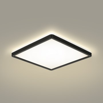 Brilagi - LED Hämardatav valgusti koos motion ja dusk andur ULTRA SLIM LED/18W/230V 30x30 cm + kaugjuhtimispult