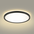 Brilagi - LED Hämardatav valgusti koos motion ja dusk andur ULTRA SLIM LED/24W/230V d. 42 cm + kaugjuhtimispult