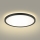 Brilagi - LED Hämardatav valgusti koos motion ja dusk andur ULTRA SLIM LED/24W/230V d. 42 cm + kaugjuhtimispult