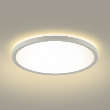 Brilagi - LED Hämardatav valgusti koos motion ja dusk andur ULTRA SLIM LED/24W/230V d. 42 cm + kaugjuhtimispult
