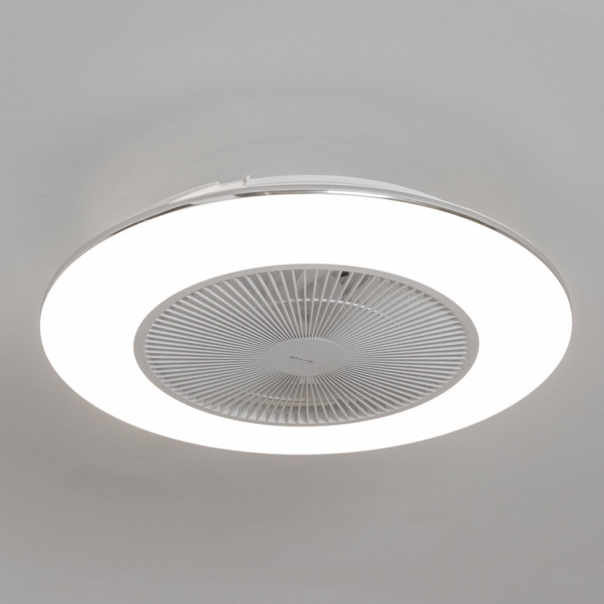 Brilagi - LED Hämardatav valgusti koos ventilaatoriga AURA LED/38W/230V 3000-6500K valge + pult