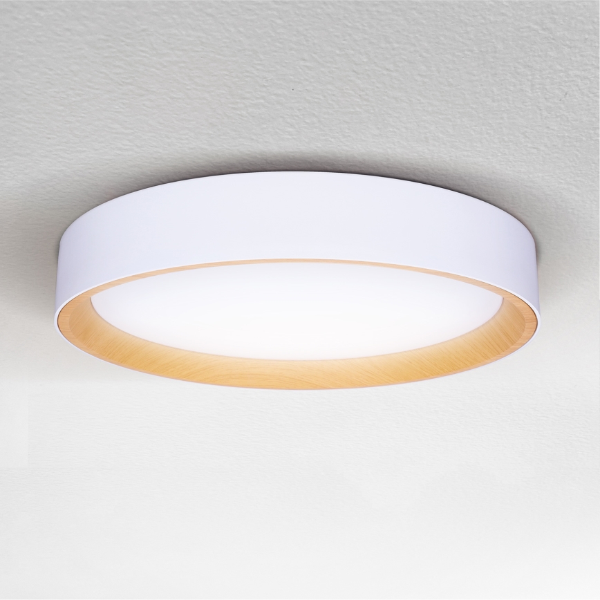 Brilagi - LED Hämardatav laevalgusti LARIOS LED/60W/230V 3000-6500K ø 49 cm valge + kaugjuhtimispult