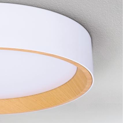 Brilagi - LED Hämardatav laevalgusti LARIOS LED/60W/230V 3000-6500K ø 49 cm valge + kaugjuhtimispult
