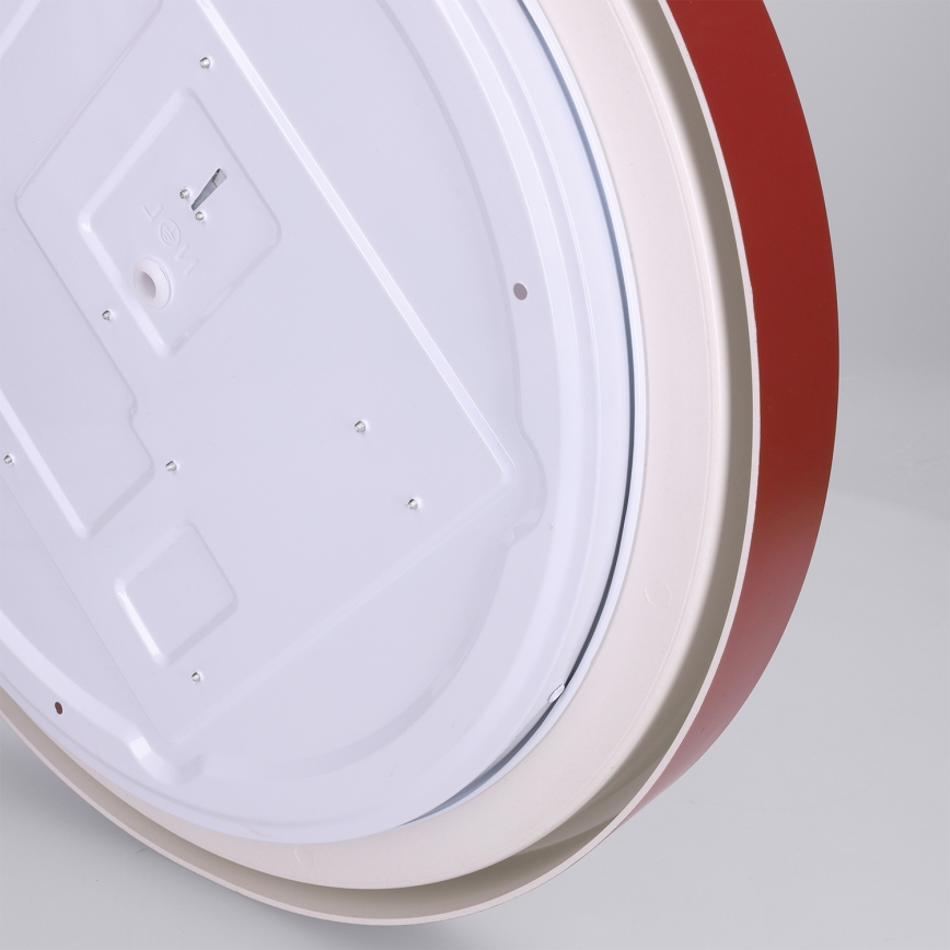 Brilagi - LED hämardatav laelamp MATTEO LED/48W/230V 3000-6500K läbimõõduga 41 cm punane + kaugjuhtimispult