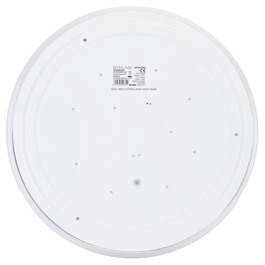 Brilagi - hämardatav LED-laelamp MILKY WAY LED/24W/230V 3000-6500K läbimõõt 38 cm + kaugjuhtimispult