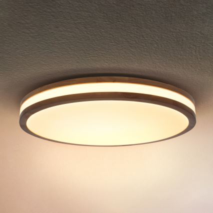 Brilagi - hämardatav LED-laelamp MOLINA LED/72W/230V 3000-6500K tamm, läbimõõt 78 cm + kaugjuhtimispult