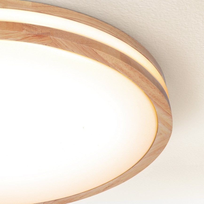 Brilagi - hämardatav LED-laelamp MOLINA LED/72W/230V 3000-6500K tamm, läbimõõt 78 cm + kaugjuhtimispult