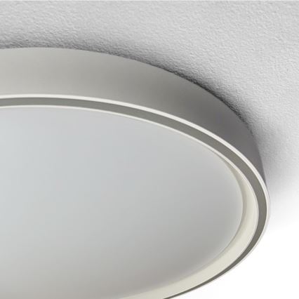 Brilagi - LED-hämardatav laelamp NANCI LED/60W/230V 3000–6500K läbimõõt 49 cm hõbedane + kaugjuhtimispult