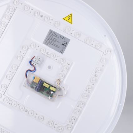 Brilagi - LED hämardatav laelamp NANCI LED/60W/230V 3000–6500K ø 49 cm valge + kaugjuhtimispult