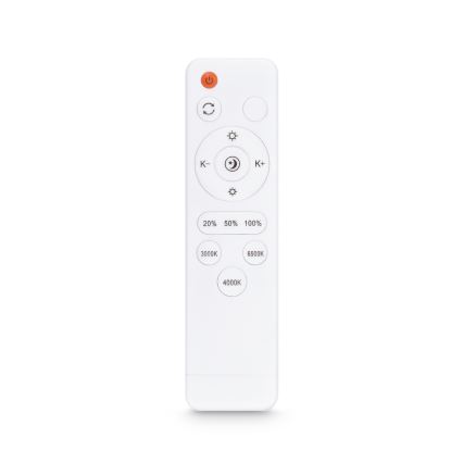 Brilagi - PILANA LED hämardatav laelamp LED/60W/230V 3000-6500K tamm/must 56x56 cm + kaugjuhtimispult