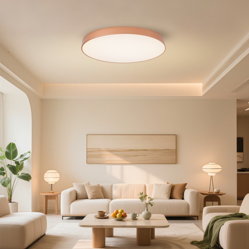 BRILAGI - LED-hämardatav laelamp POOL SMART LED/100 W/230 V 3000–6000 K Ø 80 cm Wi‑Fi Tuya pronks + kaugjuhtimispult