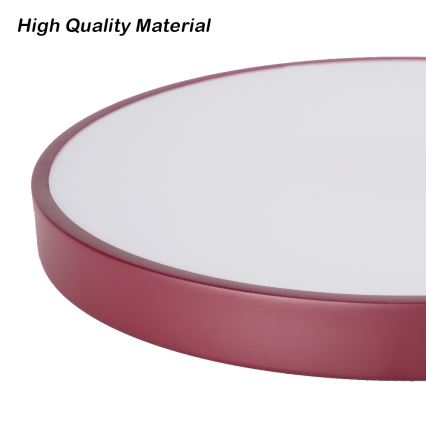 Brilagi - LED-hämardatav valgusti POOL SMART LED 100 W / 230 V, läbimõõt 80 cm, Wi‑Fi Tuya ja kaugjuhtimispult, burgundipunane