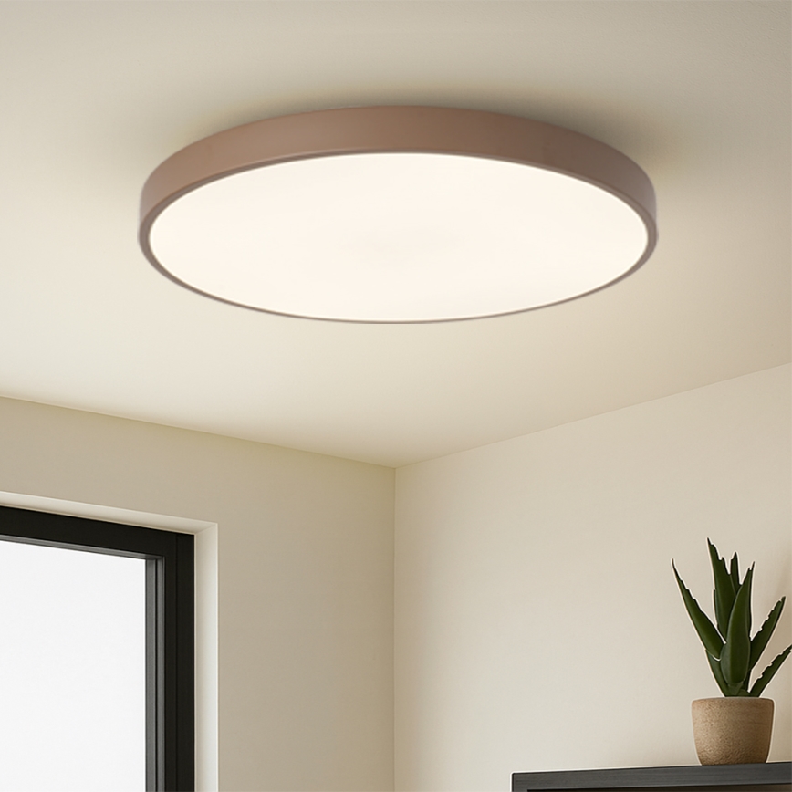 Brilagi - LED-hämardatav valgusti POOL SMART LED/100W/230V läbimõõt 80 cm 3000-6000K Wi-Fi Tuya + kaugjuhtimispult, pruun