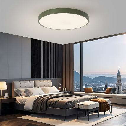 Brilagi - hämardatav LED-valgusti POOL SMART LED, 100 W, 230 V, Ø 80 cm, reguleeritav värvustemperatuur 3000–6000 K, Tuya Wi‑Fi ja kaugjuhtimispult, roheline