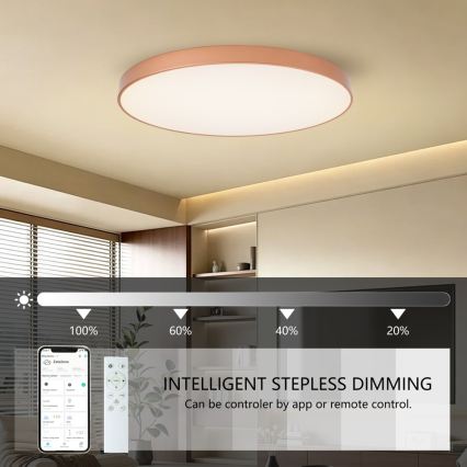 BRILAGI - LED Hämardatav laevalgusti POOL SMART LED/128W/230V 100 cm 3000-6000K Wi-Fi Tuya pronksvärvi + kaugjuhtimispult