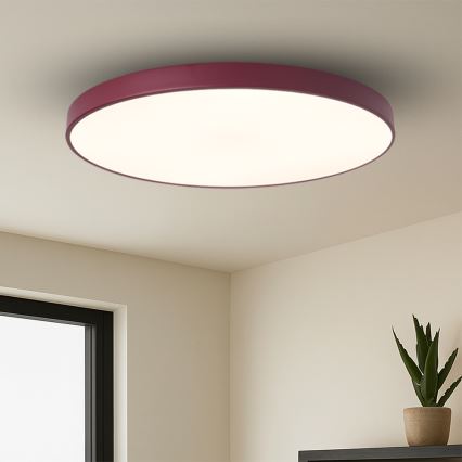 Brilagi - LED hämardatav valgusti POOL SMART LED/128W/230V läbimõõt 100 cm 3000-6000K Wi-Fi Tuya + kaugjuhtimispult bordoopunane