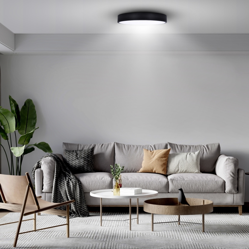 Brilagi - LED Hämardatav laevalgusti POOL SMART LED/48W/230V 40 cm 3000-6000K Wi-Fi Tuya + kaugjuhtimispult must