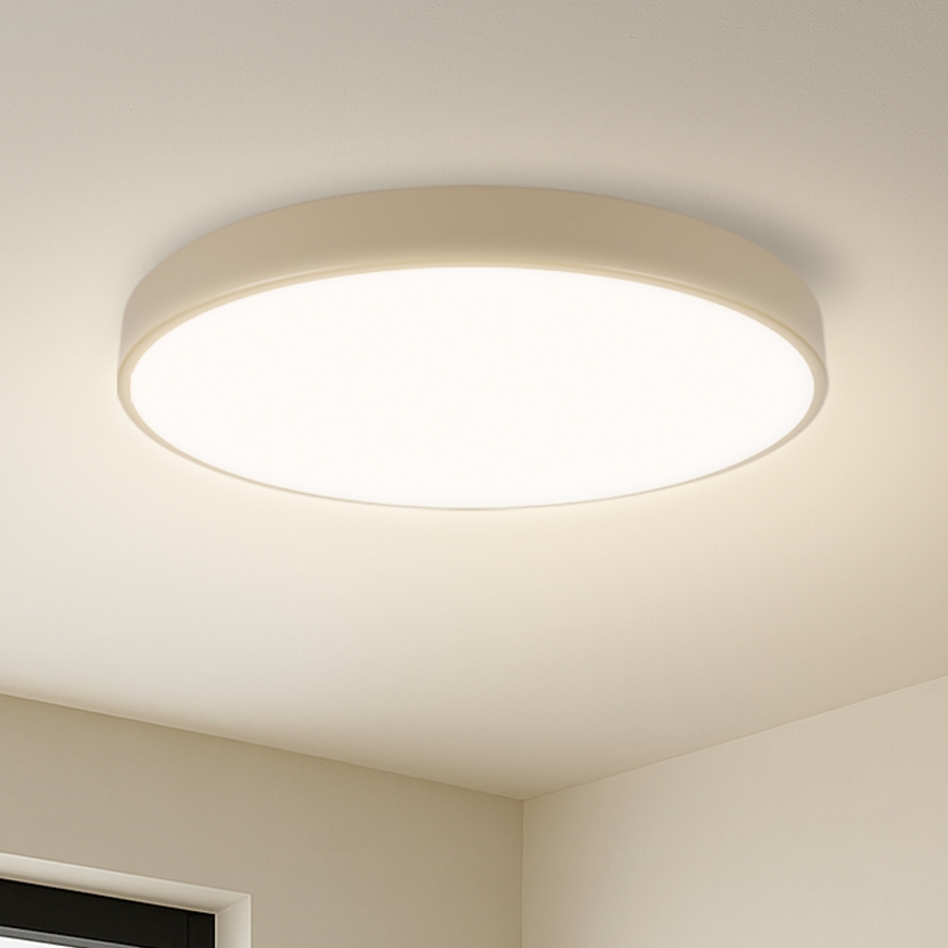 Brilagi - Hämardatav LED laevalgusti POOL SMART LED/60W/230V 3000-6000K läbimõõduga 50 cm Wi-Fi Tuya beež + kaugjuhtimispult