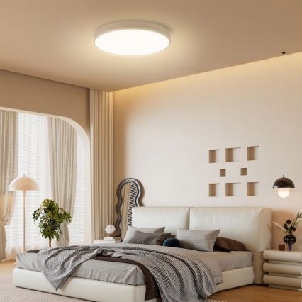 Brilagi - Hämardatav LED laevalgusti POOL SMART LED/60W/230V 3000-6000K läbimõõduga 50 cm Wi-Fi Tuya beež + kaugjuhtimispult