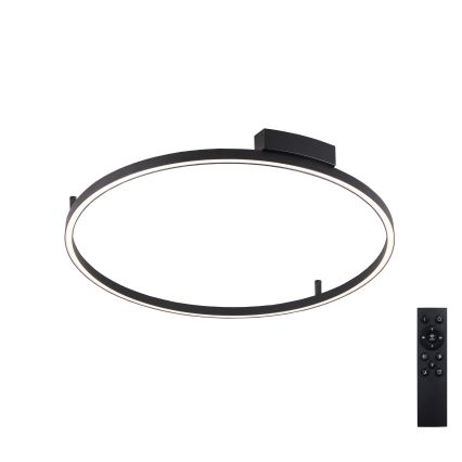 Brilagi - Hämardatav LED-laevalgusti PORTOFINO LED/60W/230V 3000-6000K läbimõõt 80 cm must + kaugjuhtimispult
