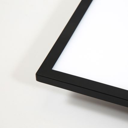 Brilagi - LED Hämardatav laevalgusti SLIMFRAME LED/25W/230V 30x30 cm 3000-6000K must + kaugjuhtimispult