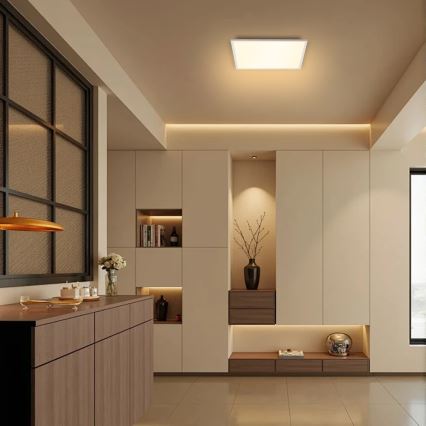 Brilagi - LED Hämardatav laevalgusti SLIMFRAME LED/25W/230V 30x30 cm 3000-6000K valge + kaugjuhtimispult