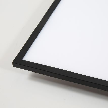 Brilagi - LED-hämardatav laevalgusti SLIMFRAME LED/36W/230V 45x45 cm 3000-6000K must + kaugjuhtimispult