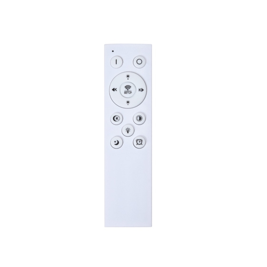 Brilagi - LED Hämardatav laevalgusti SLIMFRAME WOOD LED/25W/230V 34x34 cm 3000-6000K tumepruun + kaugjuhtimispult