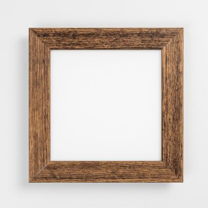 Brilagi - LED Hämardatav laevalgusti SLIMFRAME WOOD LED/25W/230V 34x34 cm 3000-6000K pruun + kaugjuhtimispult
