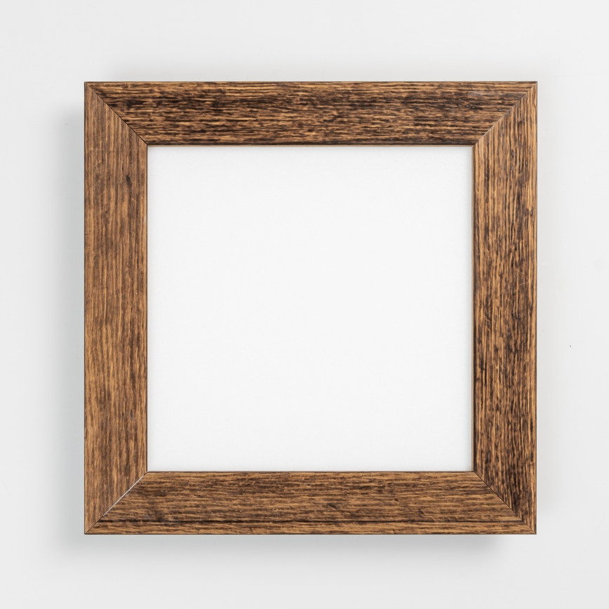 Brilagi - LED Hämardatav laevalgusti SLIMFRAME WOOD LED/25W/230V 34x34 cm 3000-6000K pruun + kaugjuhtimispult