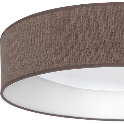 Brilagi - hämardatav LED-laelamp VELVET SMARTIX STARS LED/36W/230V 3000-6000K läbimõõt 55 cm pruun Wi-Fi Tuya Beacon + kaugjuhtimispult
